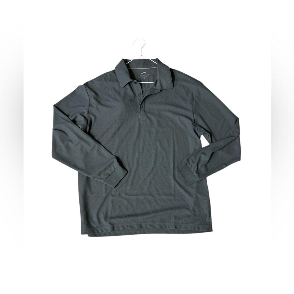 TRI MOUNTAIN PERFORMANCE LONG SLEEVE COLLARED SHIRT